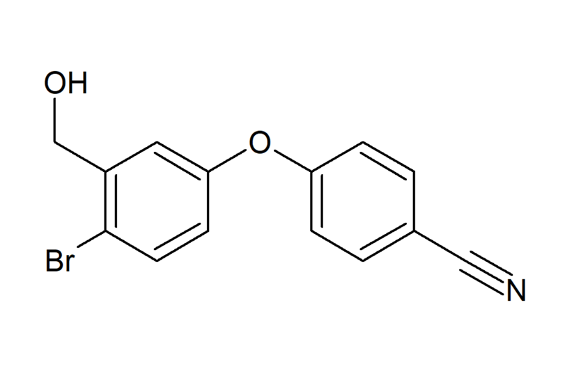 Bromo Hydroxymethyl Phenoxy Benzonitrile India Fine Chemicals